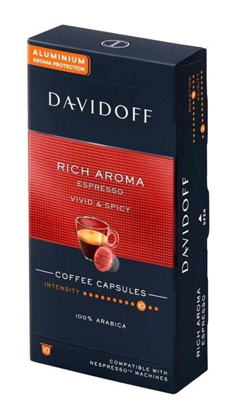 Davidoff Rıch Aroma Espresso 10'lu Kapsül Kahve