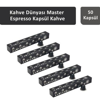 Kahve Dünyası 9 Master Espresso 50'li Kapsül Kahve