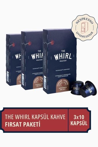 The Whirl Espresso Dark 3x10'lu Kapsül Kahve