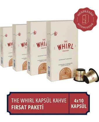 The Whirl Lungo 4x10'lu Kapsül Kahve