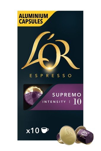 Lor Supremo Intensity 10 Espresso 10'lu Kapsül Kahve