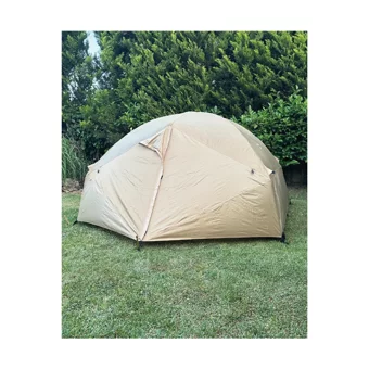 Campout Neptüne 3 3 Kişilik 4 Mevsim Çift Tenteli Su Geçirmez Kamp Çadırı Haki