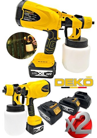 Deko 480 W Akülü Akülü Boya Tabancası