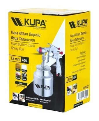 Kupa Alttan Depolu Havalı Boya Tabancası