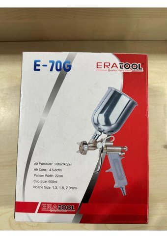 Eratool E70G Üstten Depolu Havalı Boya Tabancası