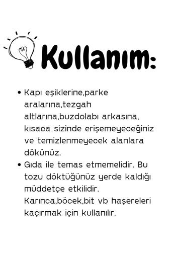 Aktarzane K101 Toz Karınca İlacı 4 gr