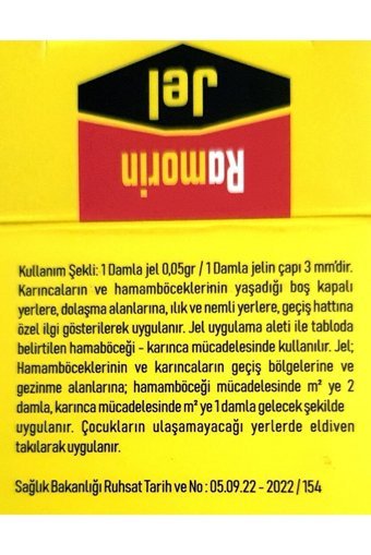 Ramorin Jel Karınca Yemi 20 gr