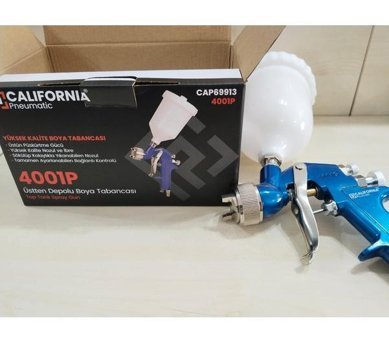 California Pneumatic 4001P Üstten Depolu Havalı Boya Tabancası
