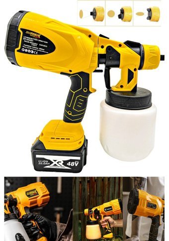 Stilmax Germany 480 W Akülü Akülü Boya Tabancası