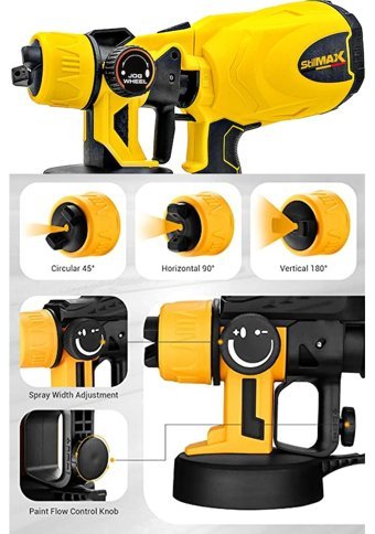 Stilmax Germany 480 W Akülü Akülü Boya Tabancası