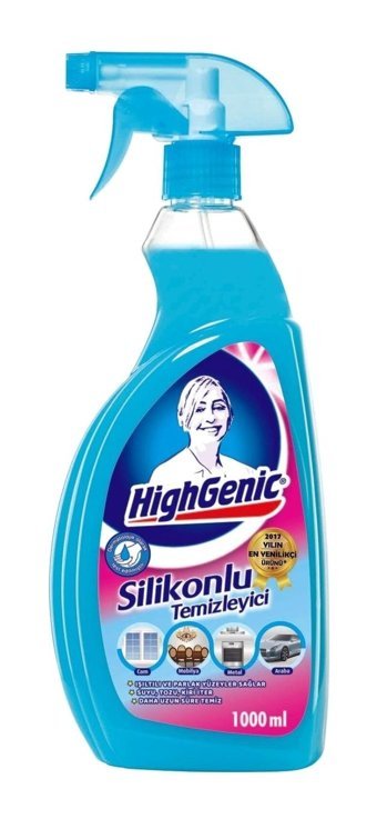 Highgenic Silikonlu Sprey Yüzey Temizleyici 1 lt