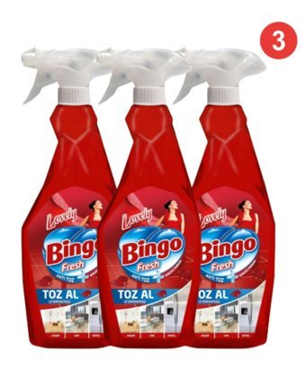 Bingo Lovely Yüzey Temizleyici 3x750 ml