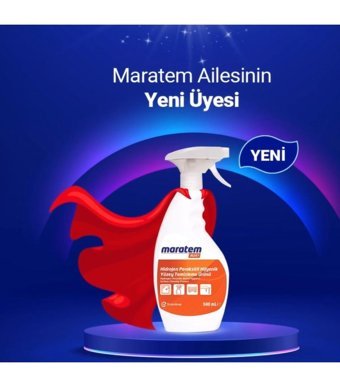 Maratem Hidrojen Peroksitli Sprey Yüzey Temizleyici 500 ml