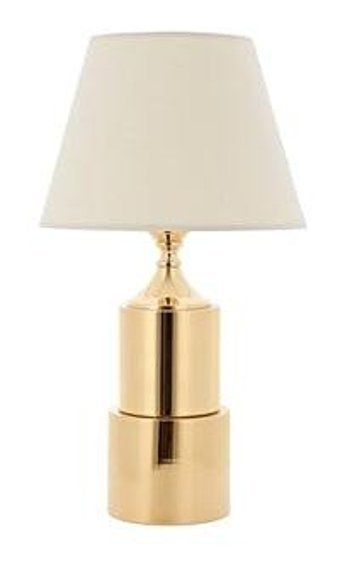 Coka Alıce Modern Tekli Metal Tek Ayak Abajur Gold