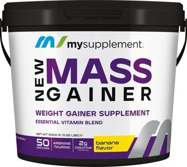 Mysupplement Muz Aromalı 50 Servis Kilo Aldırıcı Karbonhidrat 5000 gr Toz Muzlu