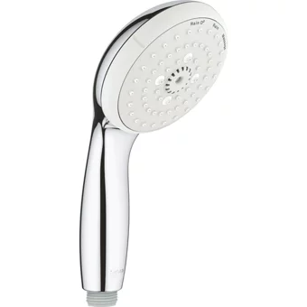 Grohe Tempesta 100 Krom 3 Fonksiyonlu Arıtmalı Yuvarlak Sprey El Duş Başlığı Gümüş