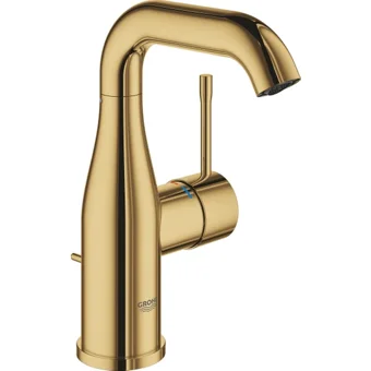 Grohe Essence 24173GL1 Krom Aç Kapa Kuğu Banyo Bataryası Altın