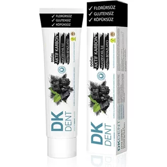 Dermokil Beyazlatıcı Naneli Organik Florürsüz Diş Macunu 75 ml