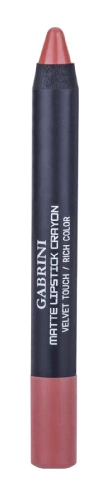 Gabrini Crayon No: 03 Asansörsüz Mat Dudak Kalemi Kahverengi
