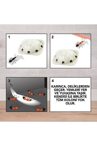 Raid Tablet Karınca Yemi 4 Adet