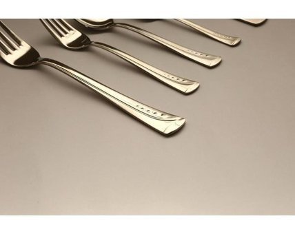 Miraçer Selvi 30 Parça 6 Kişilik Çatal Kaşık Takımı Gümüş
