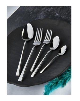 Özlife 60 Parça 12 Kişilik Çatal Kaşık Bıçak Takımı Gümüş