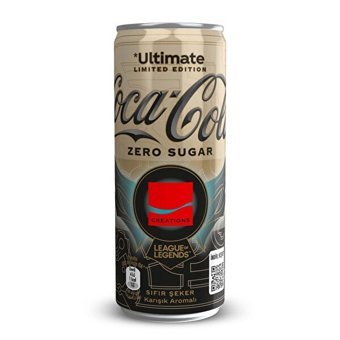 Coca Cola Şekersiz Kutu Kola 330 ml