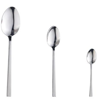 Mamma Lotus 60 Parça 12 Kişilik Çatal Kaşık Takımı Gümüş