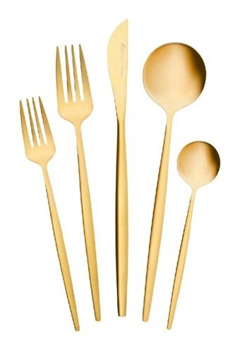 Karaca Orion Mat 30 Parça 6 Kişilik Çatal Kaşık Bıçak Takımı Gold