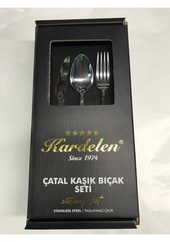 Karaca İstanbul 72 Parça 12 Kişilik Çatal Kaşık Bıçak Takımı Çelik