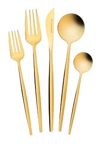 Karaca Orion 30 Parça 6 Kişilik Çatal Kaşık Bıçak Takımı Gold
