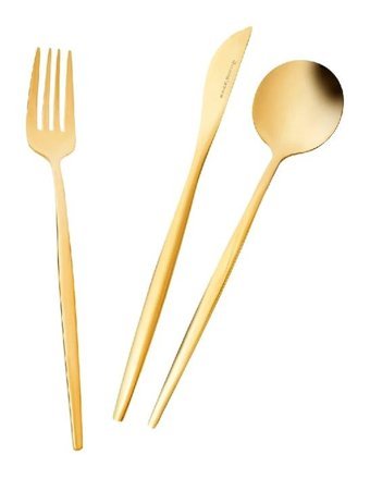 Karaca Orion 30 Parça 6 Kişilik Çatal Kaşık Bıçak Takımı Gold
