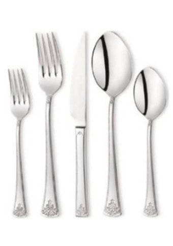 Schafer Sharp 72 Parça 12 Kişilik Çatal Kaşık Bıçak Takımı Gümüş