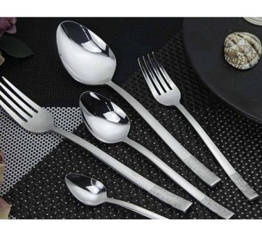 Rematta Vera 60 Parça 12 Kişilik Çatal Kaşık Takımı Gümüş