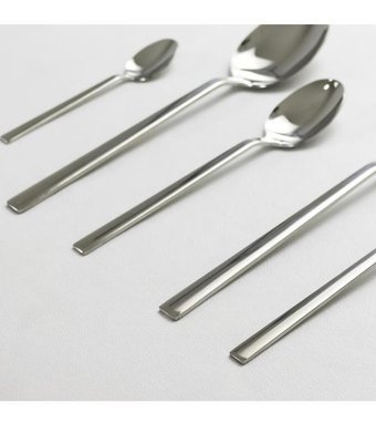 Evimsaray 30 Parça 6 Kişilik Çatal Kaşık Bıçak Takımı Gümüş