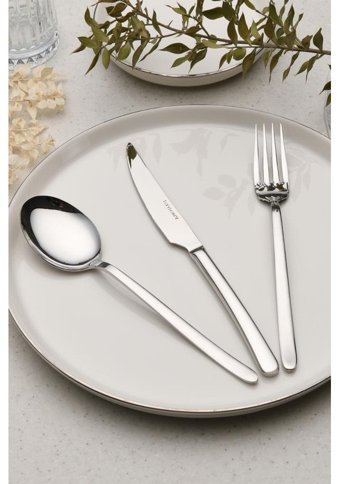 Bonelegant Modern 18 Parça 6 Kişilik Çatal Kaşık Bıçak Takımı gümüş