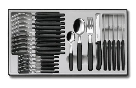 Victorinox Swissclassic 24 Parça 6 Kişilik Çatal Kaşık Bıçak Takımı Gümüş