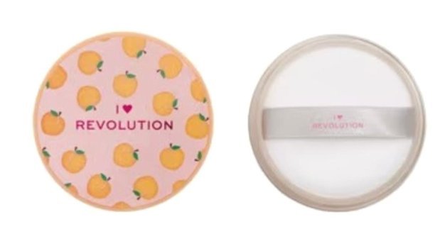 I Heart Revolution Loose Baking Peach Tüm Ciltler İçin Yağsız Mat Toz Pudra