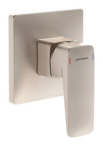 Artema Root Square A4275134 Krom Aç Kapa Antrasit Banyo Bataryası Nikel
