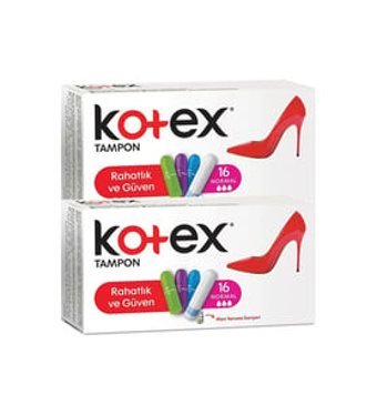 Kotex Normal Tampon 2x16'lı