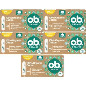 O.B. Organik Normal Tampon 5x16'lı