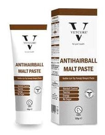 Vetcure Anti Hairball B Vitamini Tüy Dökme Yetişkin Kedi Vitamini Macun 100 gr
