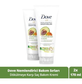 Dove Dökülme Karşıtı Avokado Kalendula Saç Kremi 2 x 170 ml