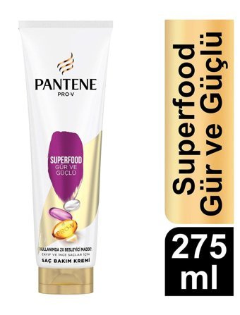 Pantene Superfood Onarıcı Saç Kremi 275 ml