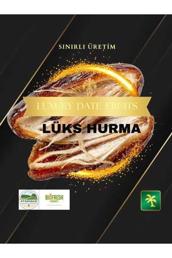 Atabaşak Lüks Jumbo Organik Medjoul Hurması 250 gr