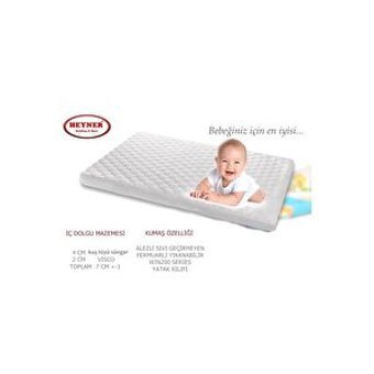 Heyner Alezli Dikdörtgen Sünger Ortopedik 70x120 cm Beşik Bebek Yatağı