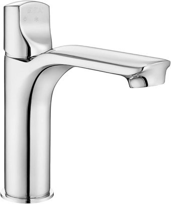 Eca Myra 102108986H Krom Çevirmeli Banyo Bataryası Gümüş