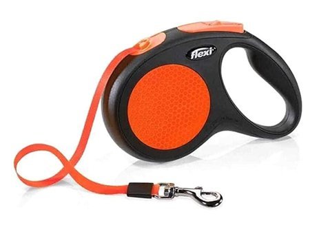 Flexi 5 m Makaralı Boyun Köpek Tasması Turuncu