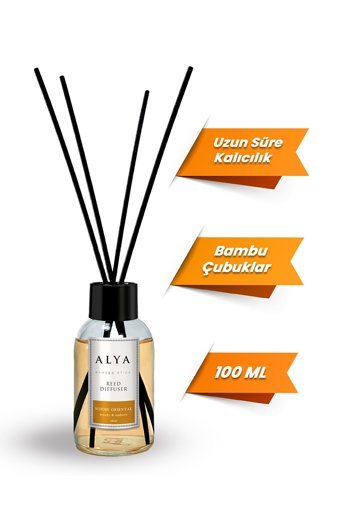 Alya Bambu Çubuklu Woody Oriental Oda Kokusu 2x100 ml