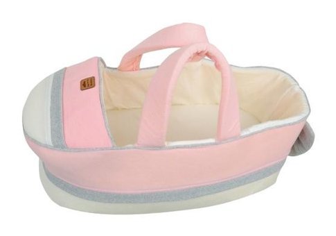 Lucky Life Taşıma Askılı Portbebe Ekru - Pembe